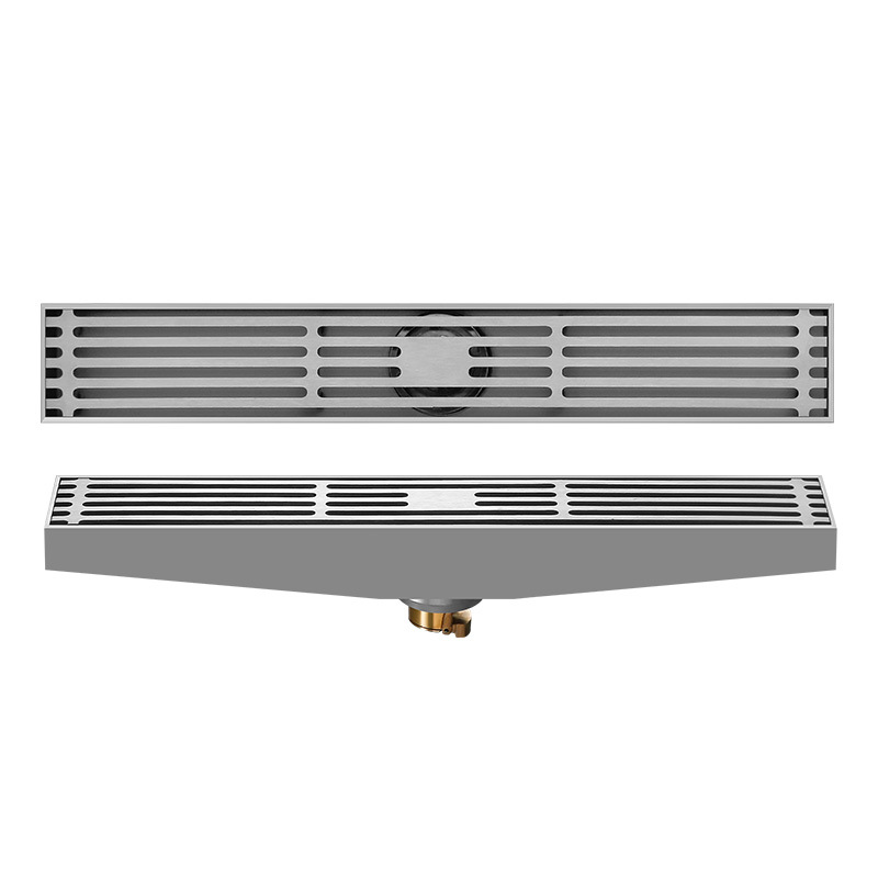 Linear Shower Drain Stainless 304 Tile In - مصرف استحمام مائل من الفولاذ المقاوم
