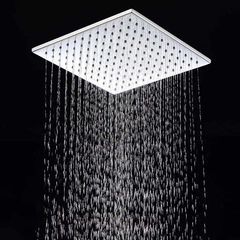 Shower Arm Ceiling Mount Brass Chrome - رأس دش حمام نحاسي مطلي بالكروم،