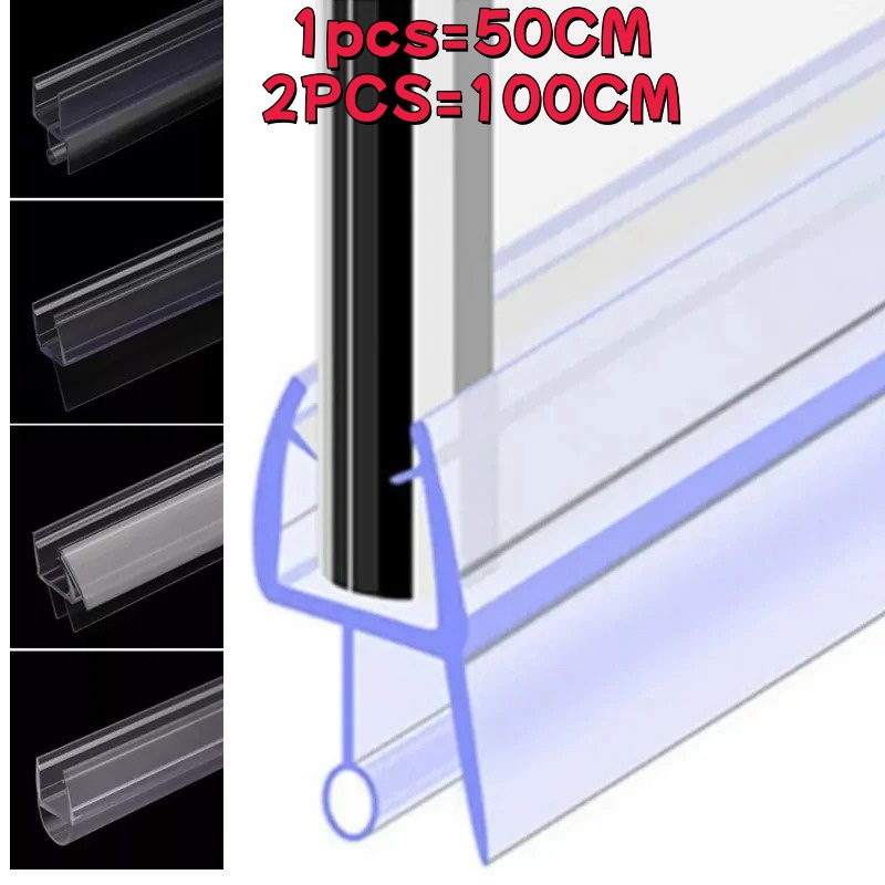 Shower Door Bottom Seal Strip Sweep - بولي كلوريد الفينيل شاشة الدش شريط
