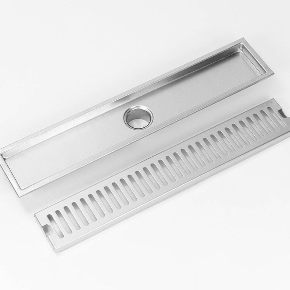 Linear Shower Drain Stainless 304 Tile In - مصرف دش خطي 20/30/40/50 سم مع