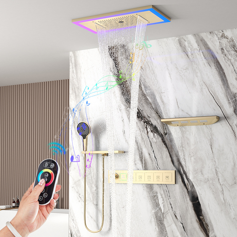 Thermostatic Mixing Valve Digital Display - نظام دش مطري 630*330 مم مع
