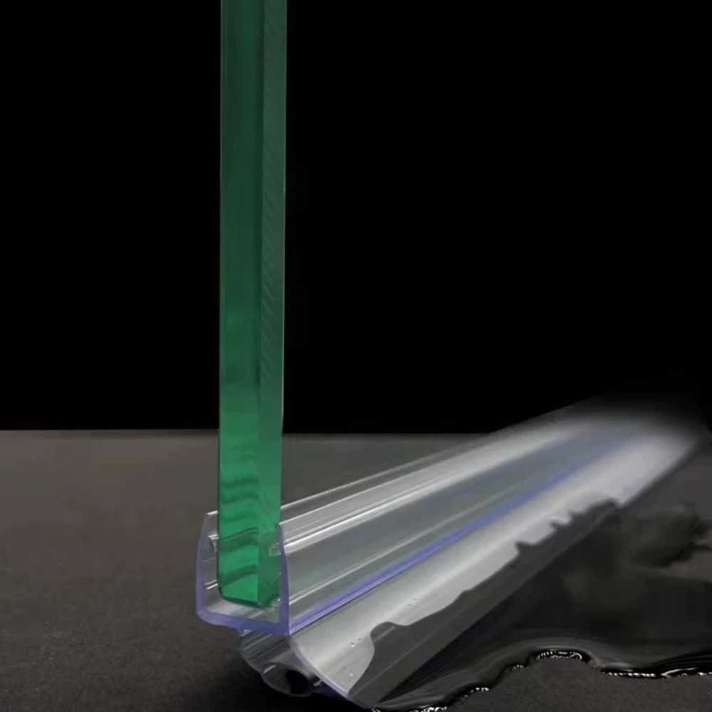Shower Door Bottom Seal Strip Sweep - شريط إحكام سفلي لباب الدش، لفجوات