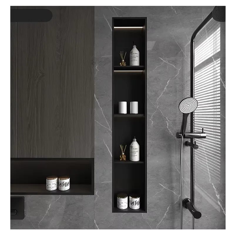 Shower Niche Stainless Steel Recessed - رف حمام مدمج من الفولاذ المقاوم