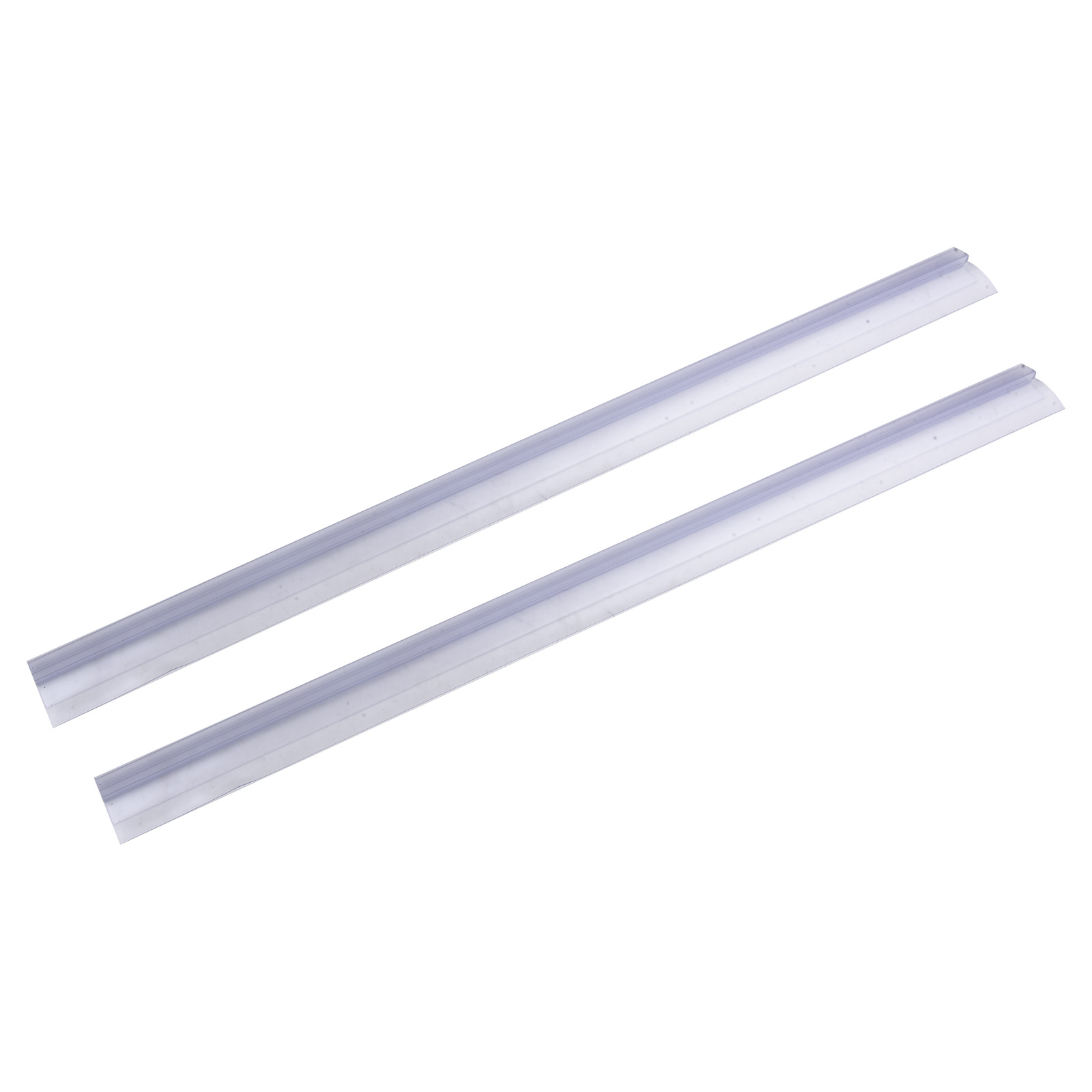 Shower Door Bottom Seal Strip Sweep - قطعتان من شريط إحكام باب الدش