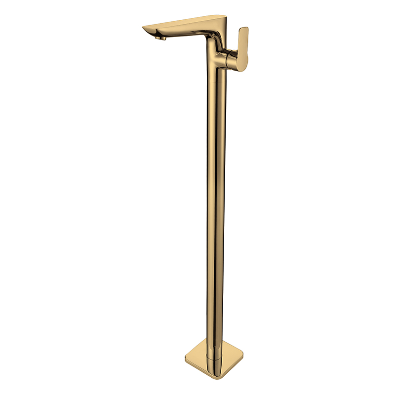 خلاط حوض حمام عصري بلون أسود م - مراجعة Freestanding Bathtub Filler Faucet Floor وسعره