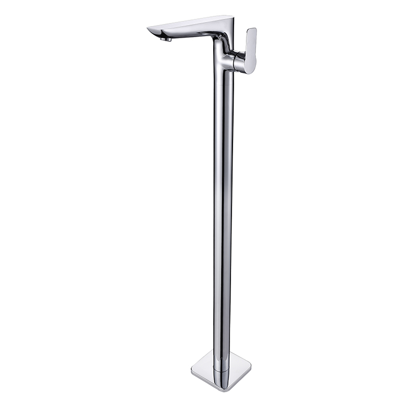 خلاط حوض حمام عصري بلون أسود م - مراجعة Freestanding Bathtub Filler Faucet Floor وسعره