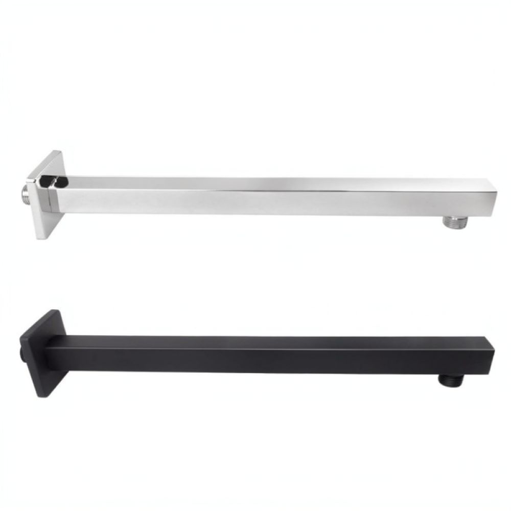 ذراع رأس دش مربع حديث بلون أسو - مراجعة Rainfall Shower Head Ceiling Mount 16 Inch وسعره