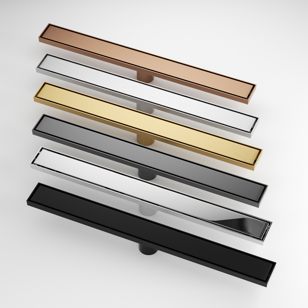مصرف دش أرضي طويل وعصري من الس - مراجعة Linear Shower Drain Stainless 304 Tile In وسعره