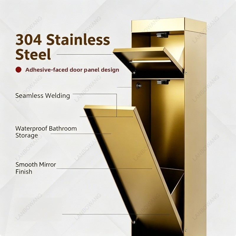 فرشاة مرحاض وصندوق مناديل مدمج - مراجعة Shower Niche Stainless Steel Recessed وسعره