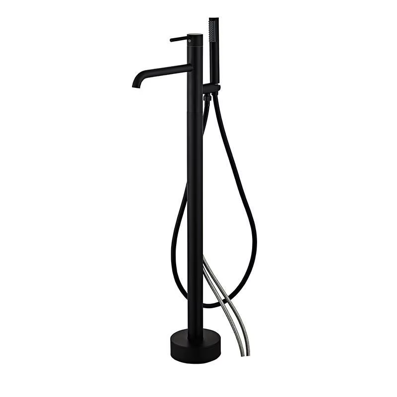 # مجموعة صنابير حمام مثبتة على - مراجعة Freestanding Bathtub Filler Faucet Floor وسعره