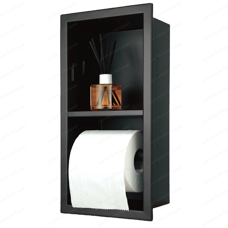 حامل ورق تواليت مخفي مثبت على  - مراجعة Shower Niche Stainless Steel Recessed وسعره