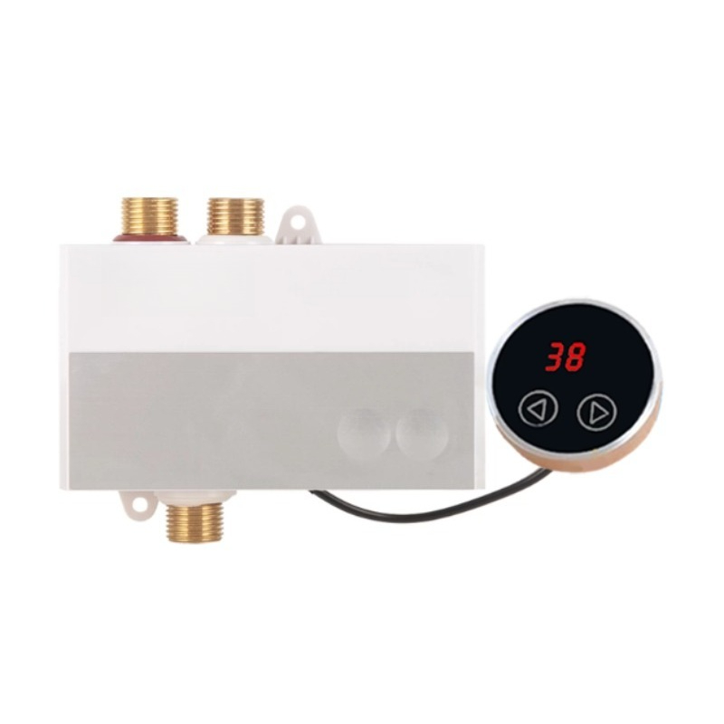 صمام خلط حراري يعمل بالطاقة ال - مراجعة Thermostatic Mixing Valve Digital Display وسعره