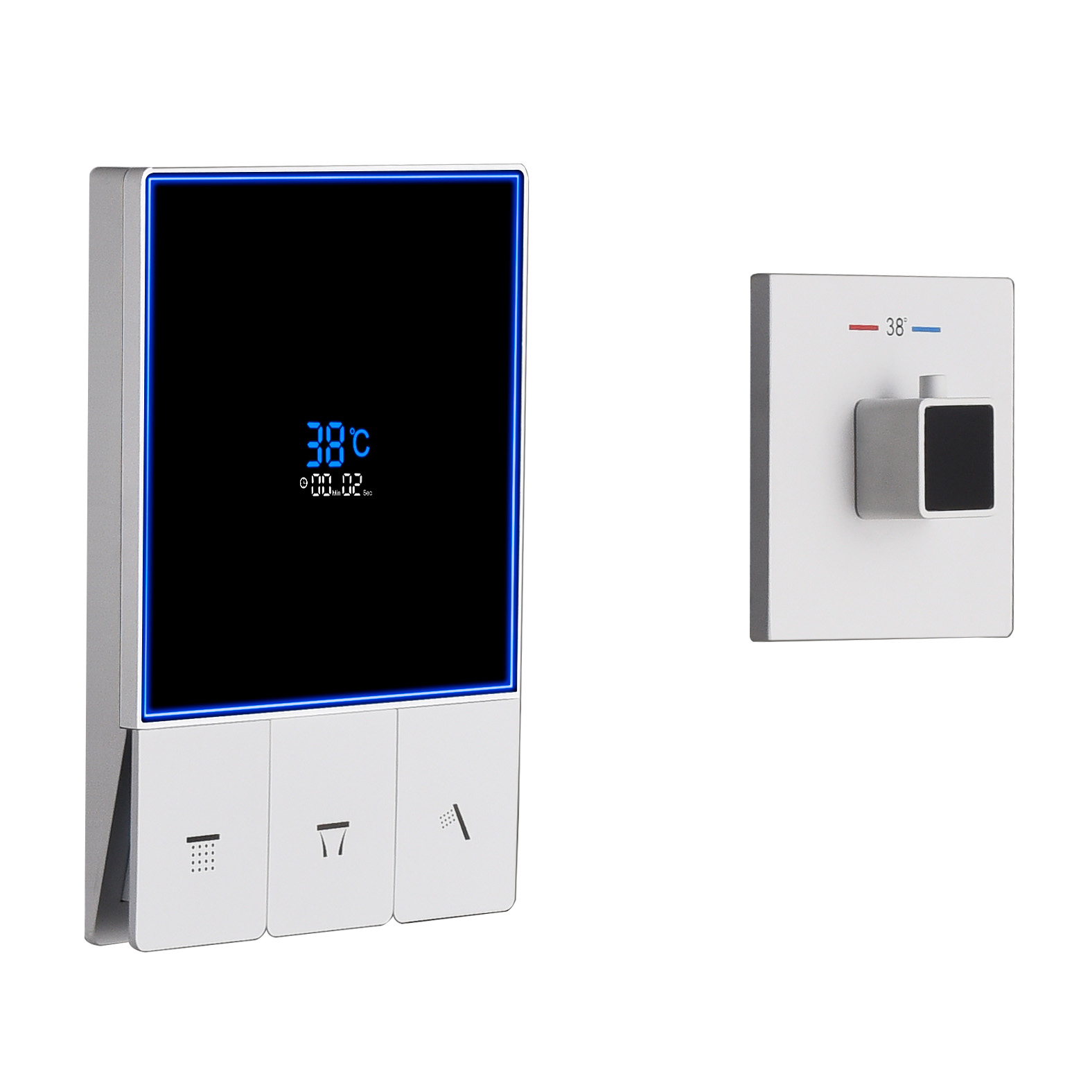 أحدث صمام خلط حراري مخفي ثلاثي - مراجعة Thermostatic Mixing Valve Digital Display وسعره