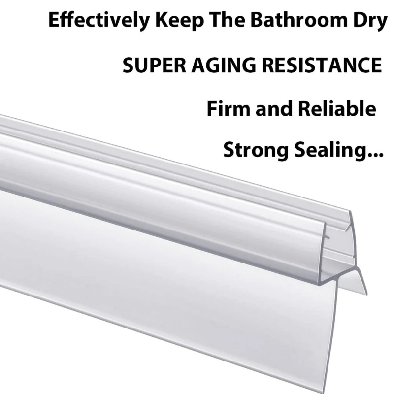 شريط ختم باب شاشة بدون إطار ،  - مراجعة Shower Door Bottom Seal Strip Sweep وسعره