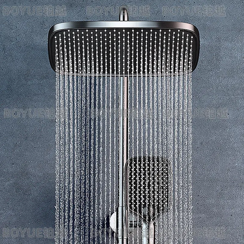 مجموعة دش ثرموستاتية بتصميم مف - مراجعة Concealed Thermostatic Shower System Set وسعره
