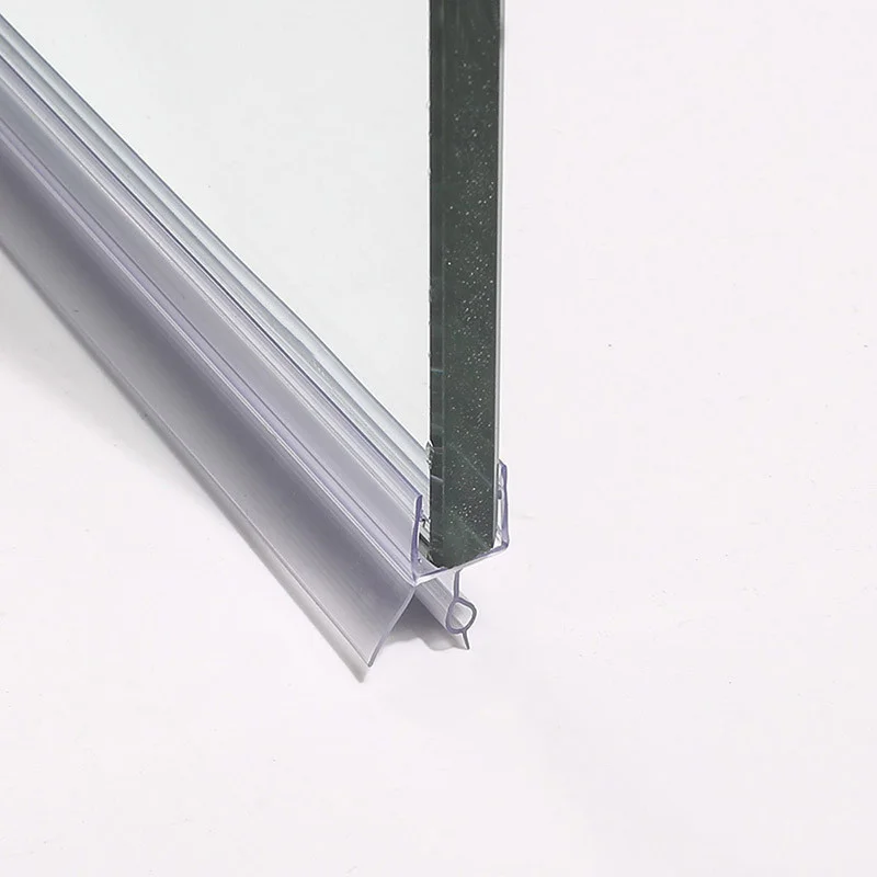 2X50 سنتيمتر شفافة دش ختم الشر - مراجعة Shower Door Bottom Seal Strip Sweep وسعره