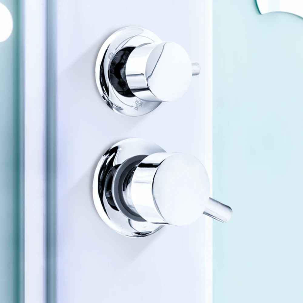 صمام خلط نحاسي للاستحمام ، مخر - مراجعة Thermostatic Shower Faucet Valve 3 Way وسعره