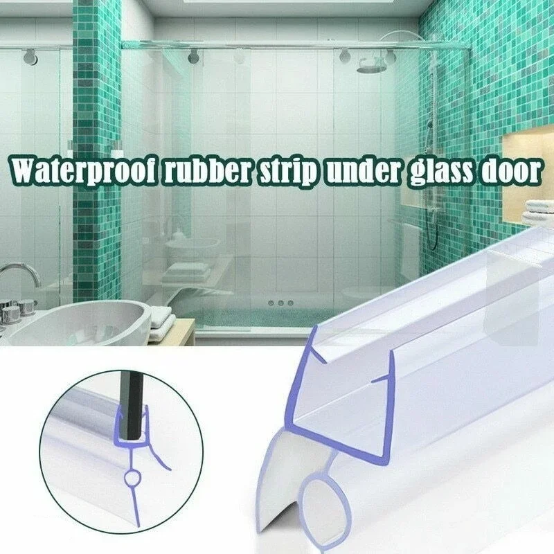 4 قطعة 6-12 مللي متر الفجوة دش - مراجعة Shower Door Bottom Seal Strip Sweep وسعره