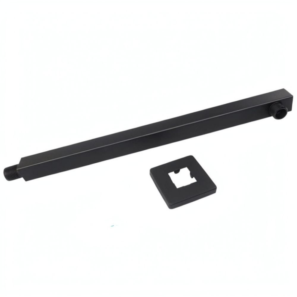 ذراع دش مربع مثبت على الحائط ب - مراجعة Rainfall Shower Head Ceiling Mount 16 Inch وسعره
