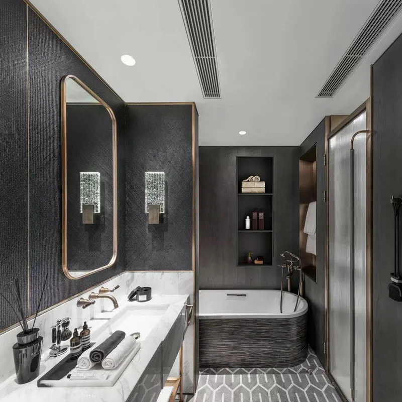 وحدة تخزين مخفية للحمام من الف - مراجعة Shower Niche Stainless Steel Recessed وسعره