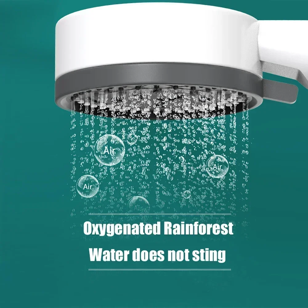 رأس دش محمول بـ 10 أوضاع وضغط  - مراجعة Handheld Shower Head High Pressure Filter وسعره