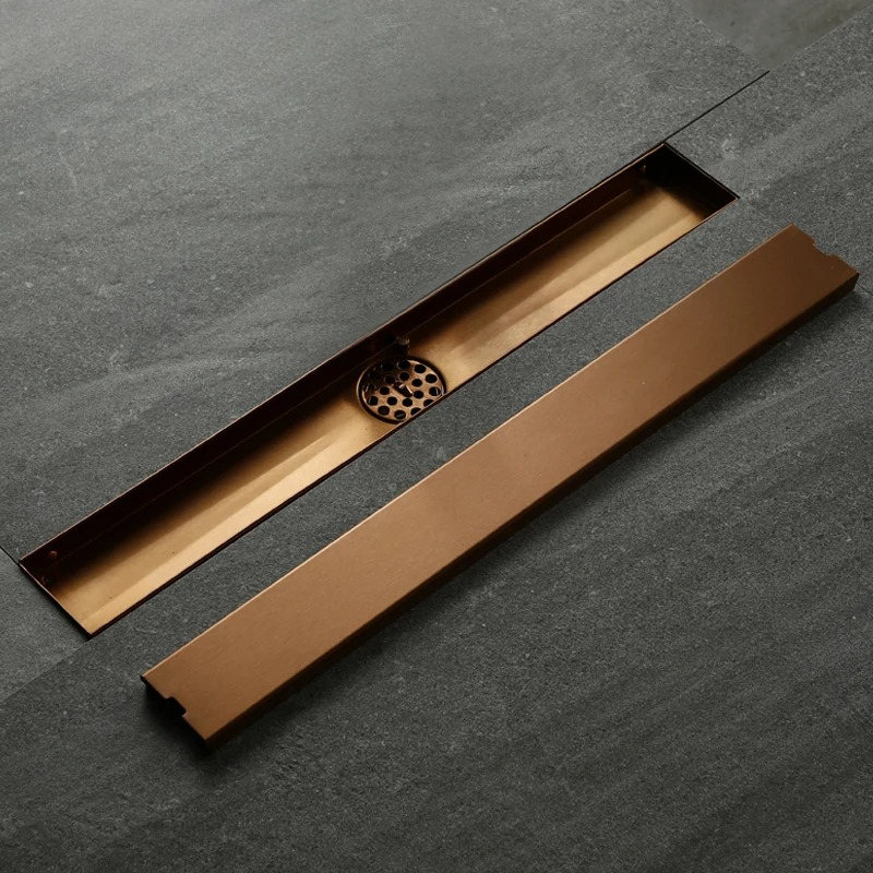 مصرف أرضي خطي مستطيل 600 مم لل - مراجعة Linear Shower Drain Stainless 304 Tile In وسعره