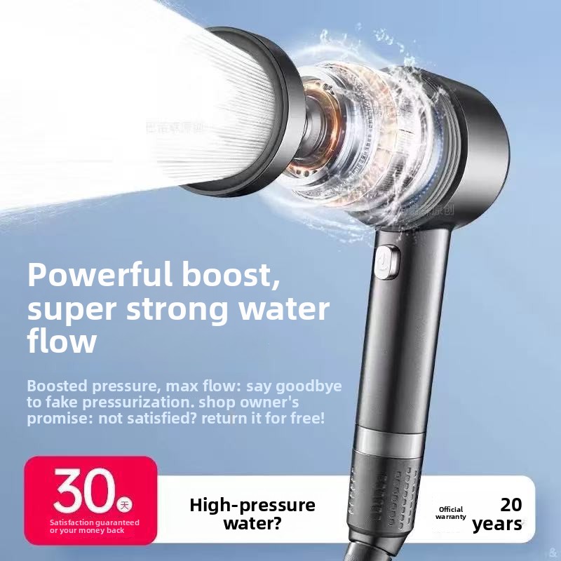 رأس دش عالي الضغط مع فلتر لتوف - مراجعة Handheld Shower Head High Pressure Filter وسعره