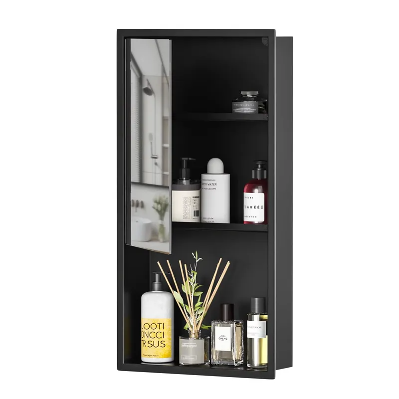 رف حائط مدمج للحمام من الفولاذ - مراجعة Shower Niche Stainless Steel Recessed وسعره