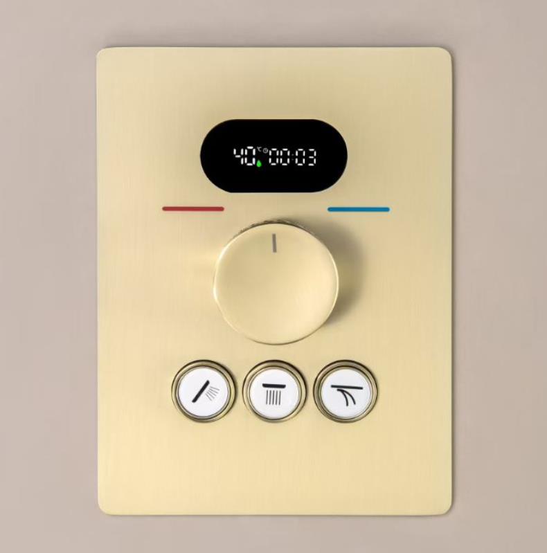صمام خلاط دش رقمي ثلاثي الوظائ - مراجعة Thermostatic Shower Faucet Valve 3 Way وسعره