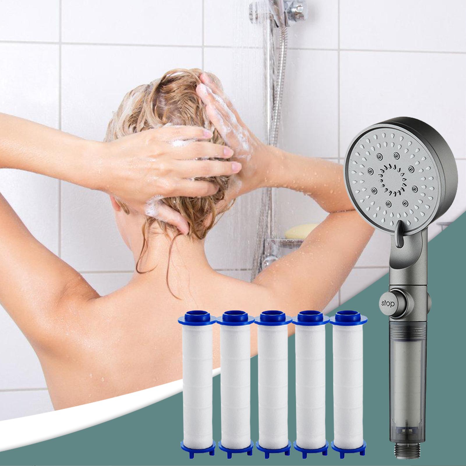 رأس دش قوي عالي التدفق معزز لل - مراجعة Handheld Shower Head High Pressure Filter وسعره