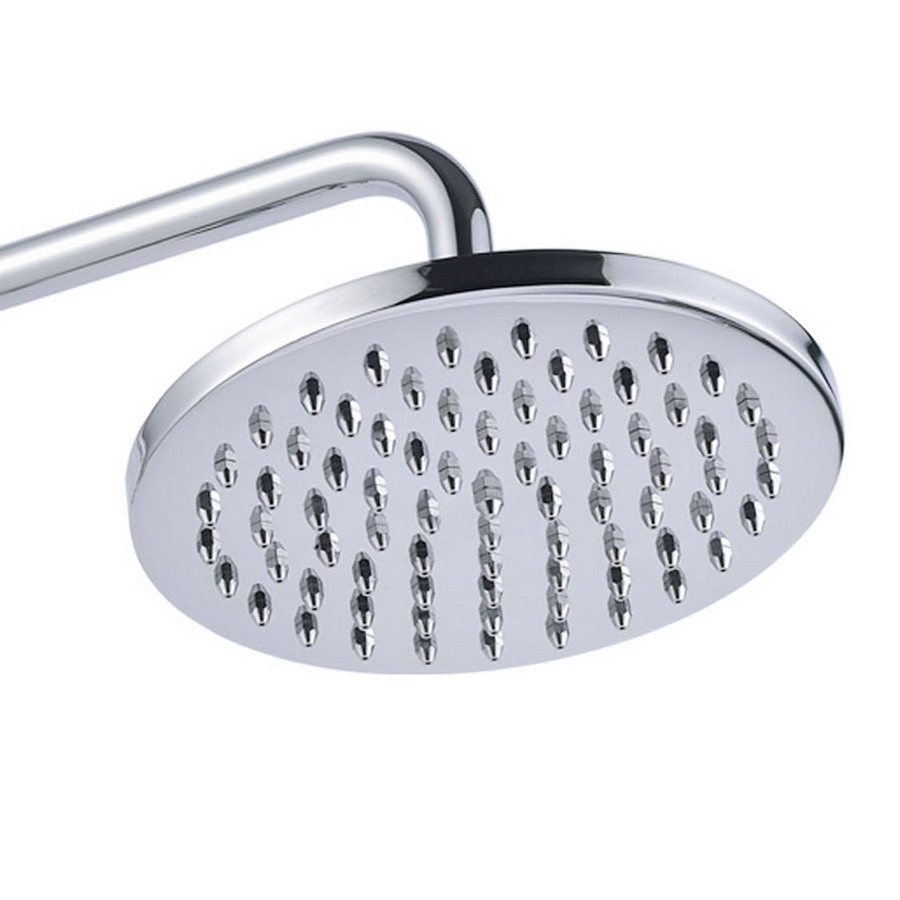 مصقول الكروم 8 بوصة جولة الأمط - مراجعة Shower Arm Ceiling Mount Brass Chrome وسعره