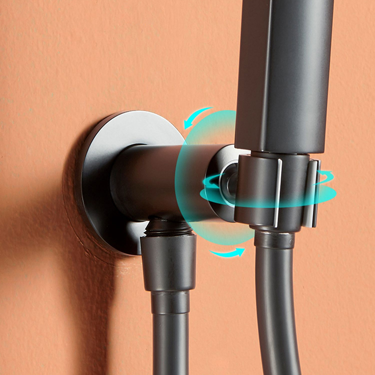 نظام دش مخفي مع صنبور استحمام  - مراجعة Concealed Thermostatic Shower System Set وسعره