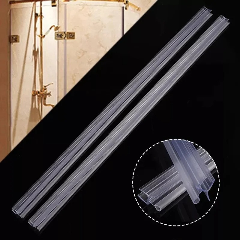 بولي كلوريد الفينيل شاشة الدش  - مراجعة Shower Door Bottom Seal Strip Sweep وسعره
