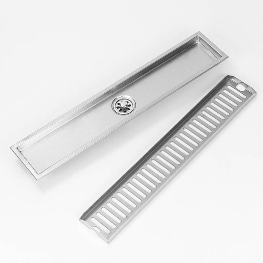 مصرف دش خطي 20/30/40/50 سم مع  - مراجعة Linear Shower Drain Stainless 304 Tile In وسعره