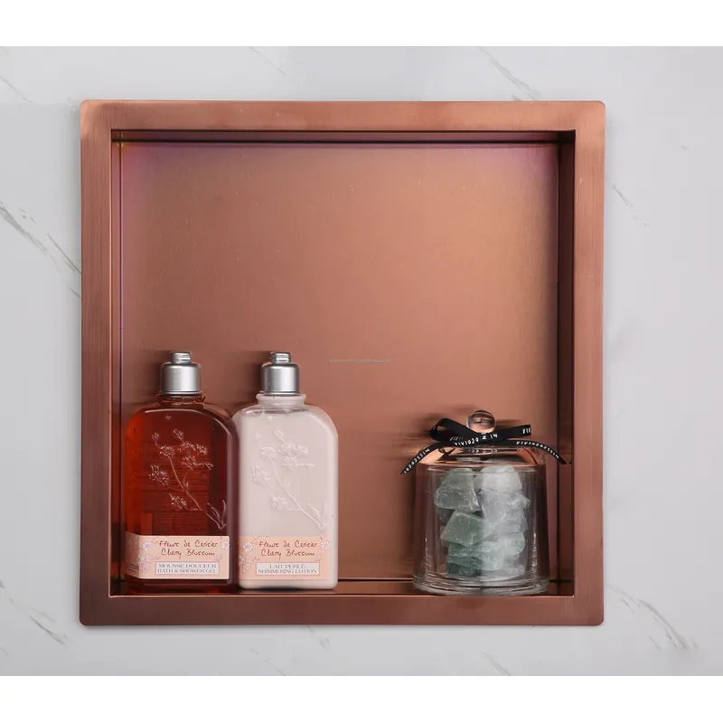 خزانة حمام فاخرة مثبتة على الح - مراجعة Shower Niche Stainless Steel Recessed وسعره