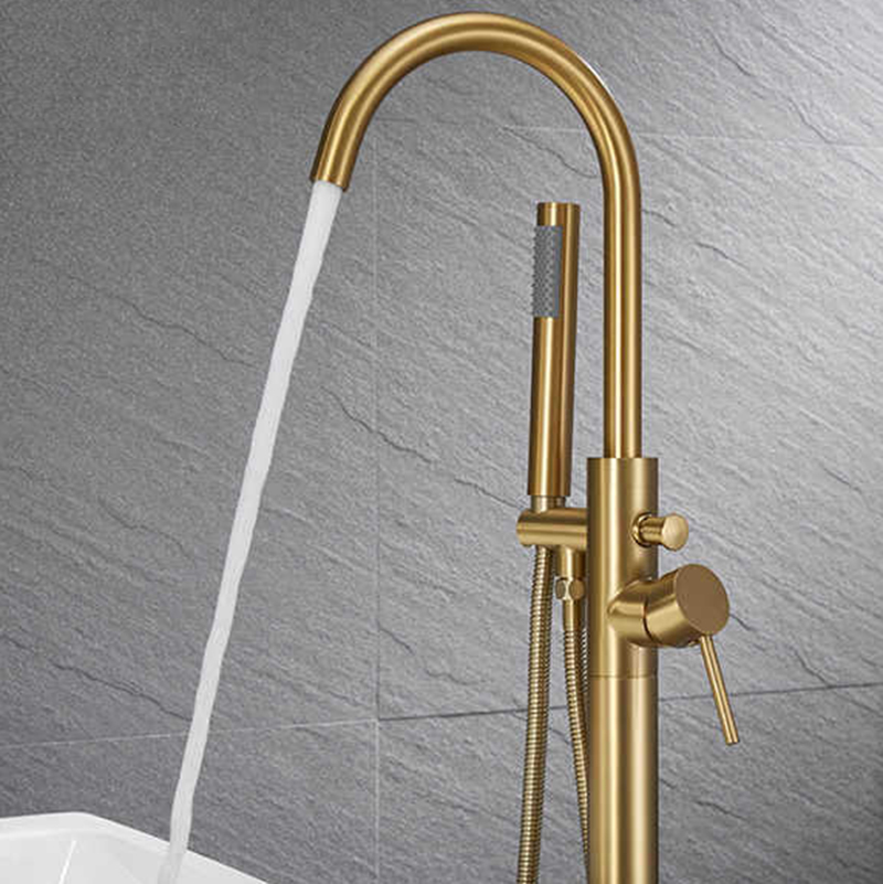 ZAPPO قائم بذاته حوض الاستحمام - مراجعة Freestanding Bathtub Filler Faucet Floor وسعره
