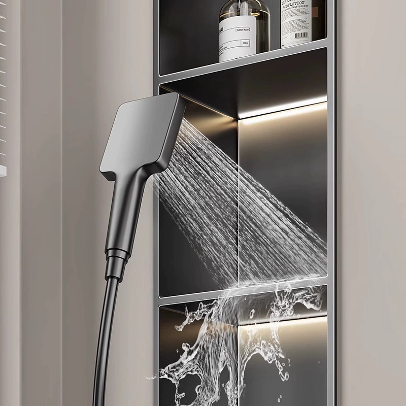 رف تخزين مدمج في الحائط مصنوع  - مراجعة Shower Niche Stainless Steel Recessed وسعره