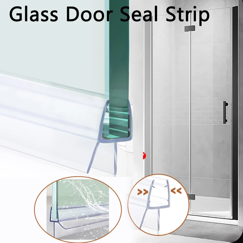 قطعة واحدة، شريط عازل شفاف لأس - مراجعة Shower Door Bottom Seal Strip Sweep وسعره