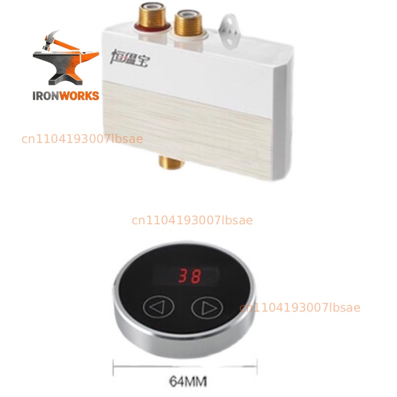 نظام دش مع سخان مياه حراري وصم - مراجعة Thermostatic Mixing Valve Digital Display وسعره