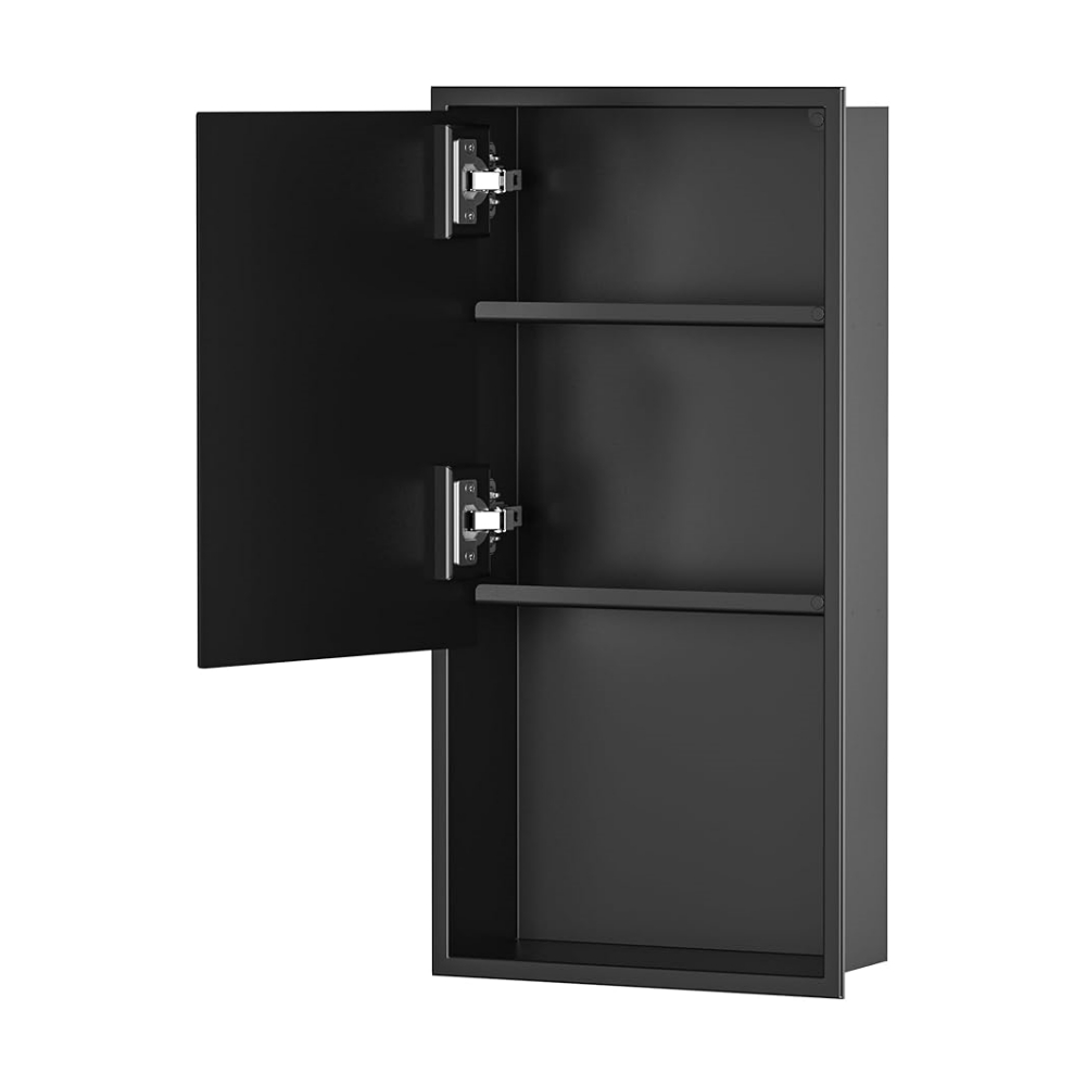 رف استحمام فاخر مدمج حديث للحم - مراجعة Shower Niche Stainless Steel Recessed وسعره