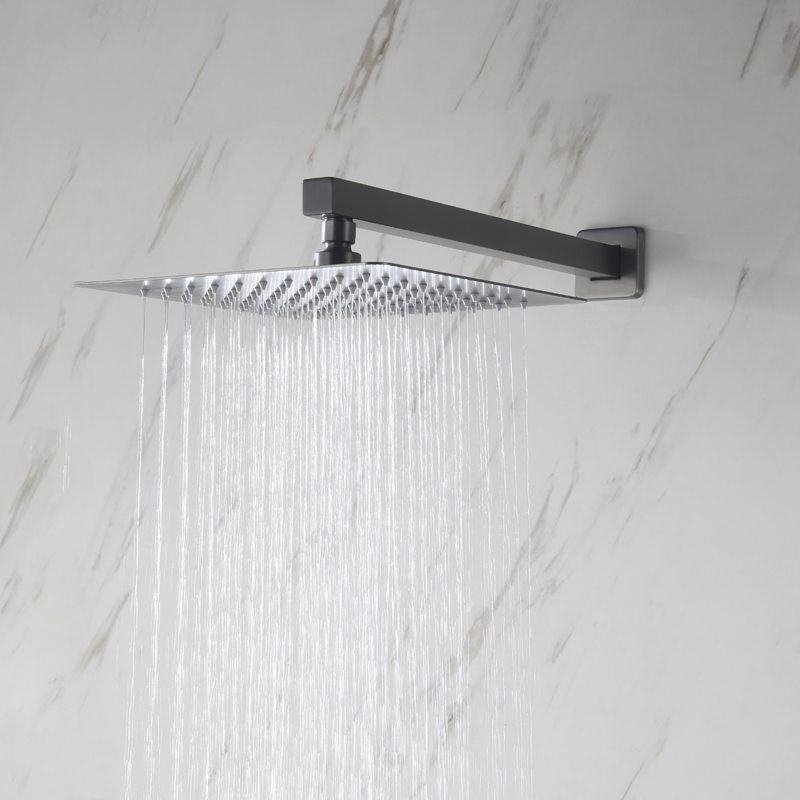 8/10/12/16 بوصة دش رئيس السقف  - مراجعة Rainfall Shower Head Ceiling Mount 16 Inch وسعره