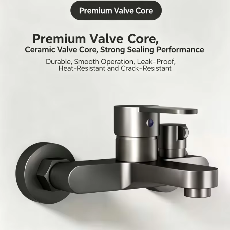 صمام خلاط دش حراري ثلاثي الاتج - مراجعة Thermostatic Shower Faucet Valve 3 Way وسعره