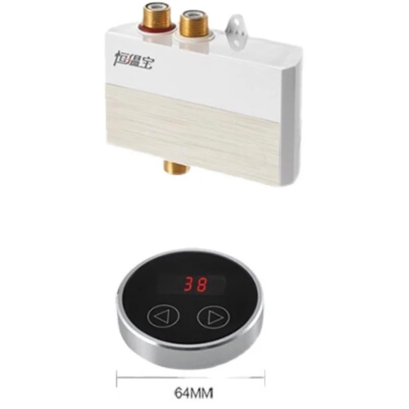 نظام دش مع سخان مياه ثرموستاتي - مراجعة Thermostatic Mixing Valve Digital Display وسعره