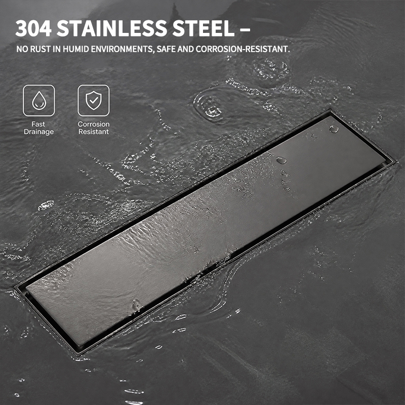 مصفاة أرضية خطية للدش من الفول - مراجعة Linear Shower Drain Stainless 304 Tile In وسعره