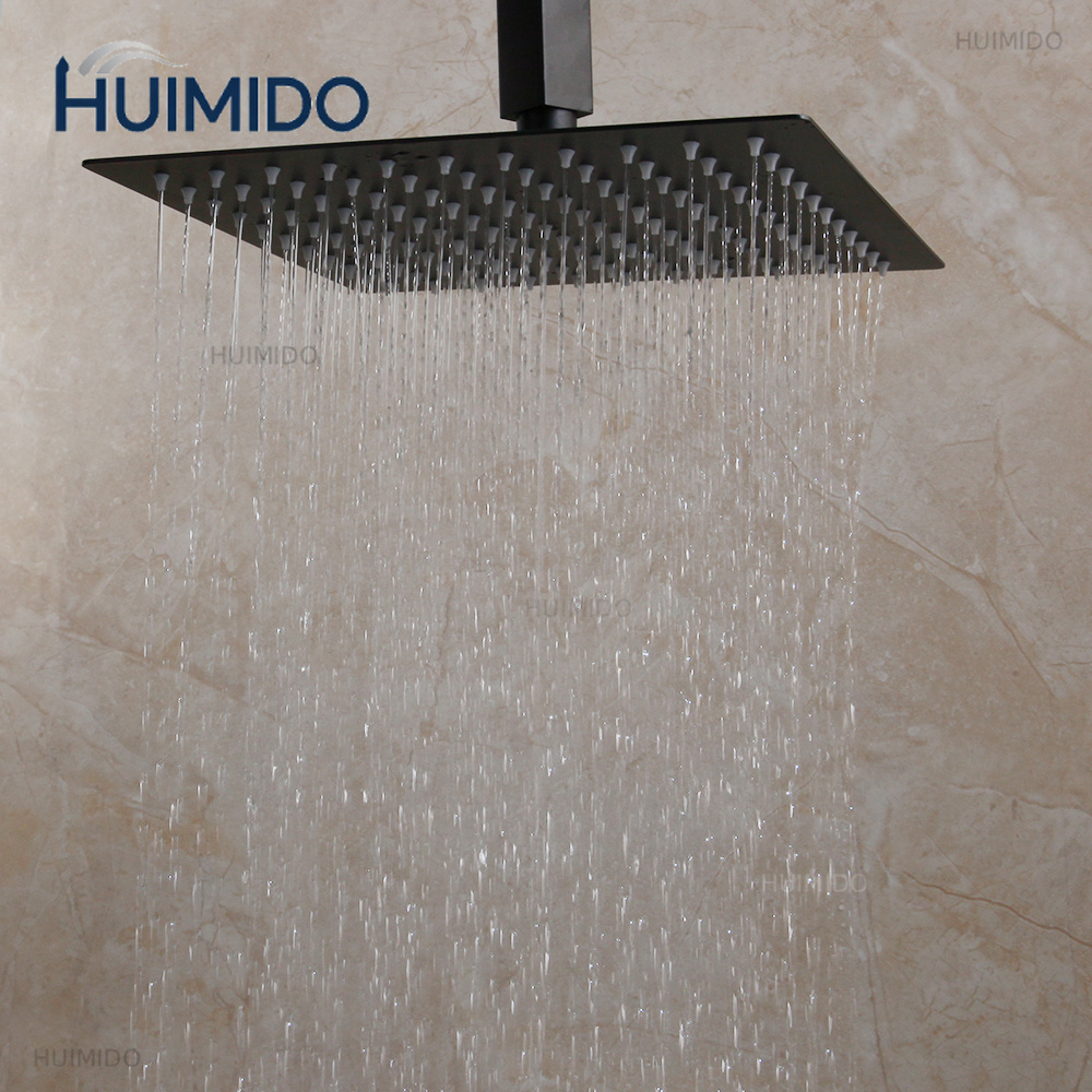 صنبور دش حمام أسود مطفي، نظام  - مراجعة Led Rainfall Shower Head Waterfall وسعره