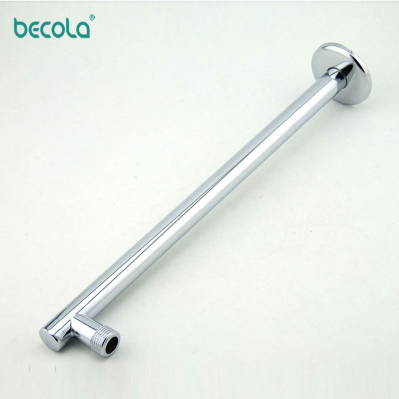 BECOLA-ذراع دش نحاسي مثبت على  - مراجعة Shower Arm Ceiling Mount Brass Chrome وسعره