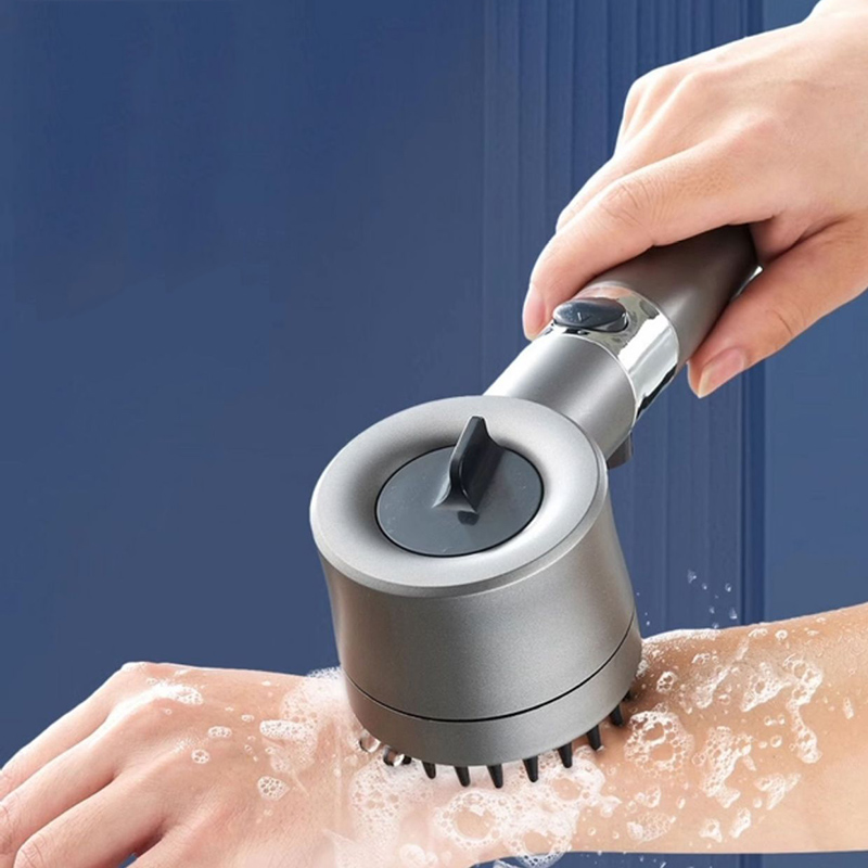رأس دش يدوي عالي الضغط بثلاثة  - مراجعة Handheld Shower Head High Pressure Filter وسعره