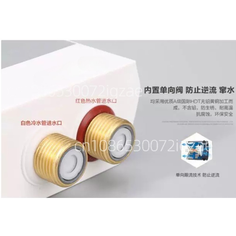 نظام دش مع سخان مياه ثرموستاتي - مراجعة Thermostatic Mixing Valve Digital Display وسعره