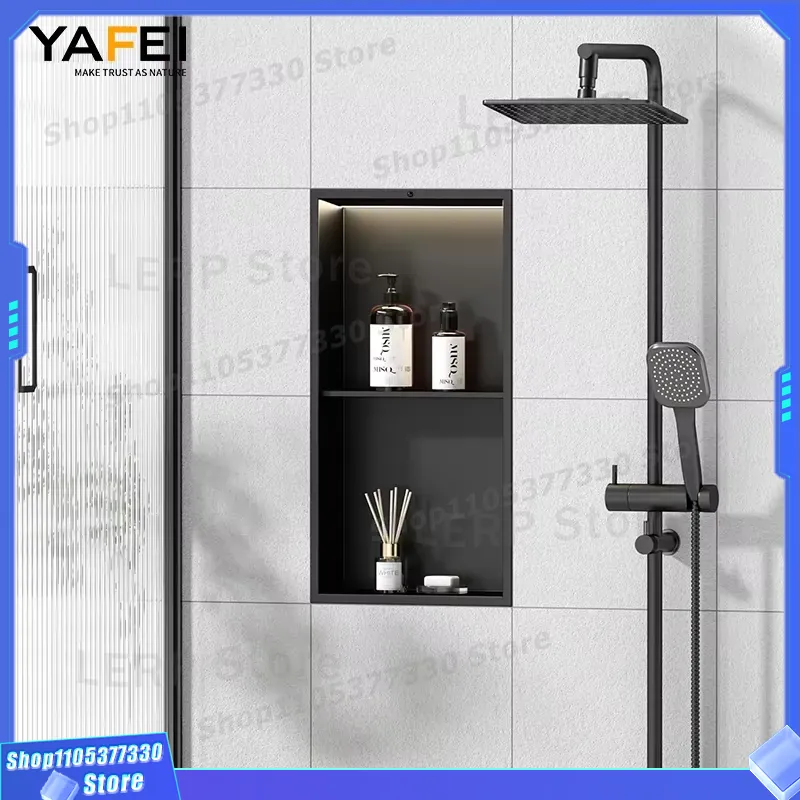 رف حمام مدمج من الفولاذ المقاو - مراجعة Shower Niche Stainless Steel Recessed وسعره