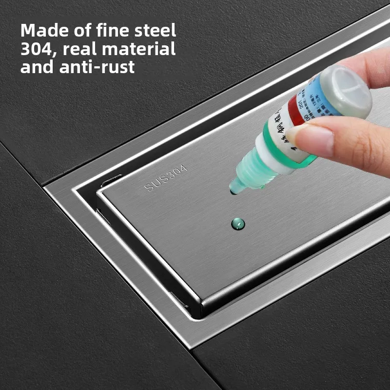مصرف أرضي خفي من الفولاذ المقا - مراجعة Linear Shower Drain Stainless 304 Tile In وسعره